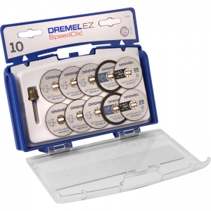 SET CORTE 10 DISCOS  DREMEL SPEEDCLIC SC690