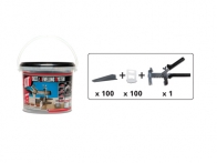 Delta levelling system KIT 1,5MM RUBI 2848