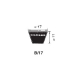 Correa trapecial B127 3